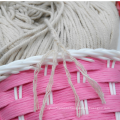 Factory wholesale quality colored braided cotton rope for macrame